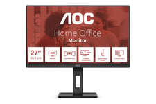 AOC 27E3QAF skärm - WLED - 27" - VESA Adaptive-Sync - IPS - 4ms - Full HD 1920x1080 vid 75Hz