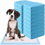 Alaise pour Chien Jetable 60x90cm, Tapis Educateur Chien en 5 Couches Anti-Fuite 100pcs, Tapis Propreté Chien Absorption Rapide, Litiere pour Chiot