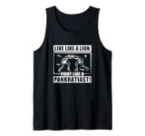 Live Like A Lion Fight Like A Pankratiast Awesome Pankration Tank Top