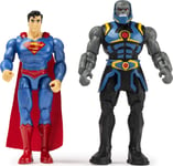 Comics 4-Inch SUPERMAN vs. DARKSEID Action Figure 2-Pack with 6 Mystery Acces...