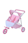 Olivia's Little World Double Twin Baby Doll Pram Stroller