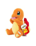 Pokémon Official & Premium Quality 8-inch Charmander Adorable, Ultra-Soft, Plush