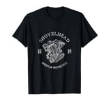 Old School HD Motorcycle VTwin ShovelHead Engine Retro Biker T-Shirt