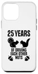 Coque pour iPhone 12 mini 25 ans à se rendre dingues, femme, mari, mariage