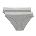 Marc O Polo Casual Brief Truser 2P Grå bomull X-Large Dame