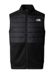 THE NORTH FACE Men's Reaxion Hybrid Gilet, Tnf Black/Asphalt Grey, XS