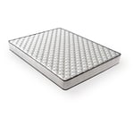 Matelas Mousse 160x200 - Ferme - Réversible - Côté Été/hiver - H15 Cm