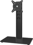 Single LCD Computer Monitor Free-Standing Desk Stand Riser for 13 inch to 32 in