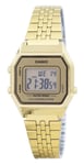 Casio Digital Stainless Steel Illuminator LA680WGA-9DF Women's Ladies Watch