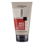 6 x L'oreal Studio Line Matt & Messy Shine Free Fibre Paste 150ml