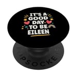 EILEEN Personalized Retro Girls Custom EILEEN Name PopSockets Adhesive PopGrip