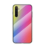 Hülle® Gradient Color Anti-Scratches Glass Case Compatible for OPPO Realme 6 Pro (4)