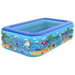 Piscine gonflable en PVC avec motif de dessin,baignoire pour bébé,jeu d'eau pour l'été,l'extérieur et l'intérieur - Type M #A