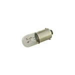 Ampoule à baïonnette 12v 0,3amp Ba9s 12.360/12/0.3