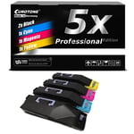 5x Eurotone per Cartridge for Kyocera Taskalfa 400-ci 500-ci 552-ci