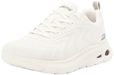 Skechers Men's BOBS Unity Sleek Revive Trainers, Off White Engineered Knit, 11 UK