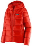 Patagonia Fitz Roy Down Hoody W'smadder red L