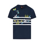 LEGO Jungen T-Shirt Shark LWTaylor 310, 590 Dark Navy, 110