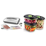 Sac sous vide 2 rouleaux 28 cm x 3 m - FSRE2802X-01 FOOD SAVER à Prix  Carrefour