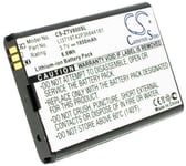 Kompatibelt med ZTE T82, 3.7V (3.6V), 1850 mAh