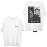 Rock Off James Bond 007 'Goldeneye Japanese Poster' (White) T-Shirt (x-Large)