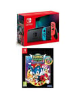 Nintendo Switch Neon Console With Sonic Origins Plus