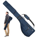 Number-one Sac de Club de Golf, Portable et Pliable pour 8 à 10 Clubs de Golf, Mini Sac de Transport étanche pour Femme, Homme (Bleu)