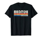 Retro Vintage 70s 80s Style Maidstone, United Kingdom T-Shirt