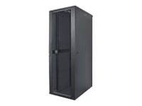 Intellinet Network Cabinet, Free Standing (Standard), 22U, Usable Depth 123 To 373Mm/Width 503Mm, Black, Flatpack, Max 1500Kg, Server Rack, Ip20 Rated, 19", Steel, Multi-Point Door Lock, One Lock Per Side Panel, Three Year Warranty - Rack Skap - Sva