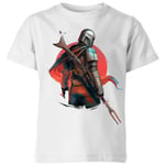 The Mandalorian Blaster Rifles Kids' T-Shirt - White - 3-4 Years