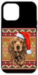 Coque pour iPhone 12 Pro Max Enjoy Christmas New Year Present T-shirt, Xmas Santa Dog Fun