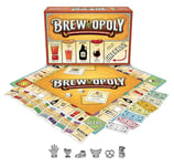 Brew-Opoly Property Trading Board Game - A Game For Adults - Strategy Fun For 2 to 6 Players - 18+ - A Crafty Game For People Who Love To Drink Beer