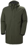 Helly Hansen Mono Material Ins Rain Manteau, Vert Utilitaire, S Homme