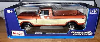 Maisto M31462 Ford F-150 Pick-UP (1979) Classic Truck Birds Collectible Car, Multiple