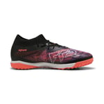 PUMA Future 8 Match Tt Unlimited - Svart/vit/glowing Red - Turf (Tf), storlek 45