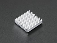 Adafruit Mini Aluminum Heat Sink for Raspberry Pi 3/4 - 13 x 13 x 3mm