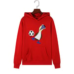 3DWY Women Oversized Hooded Sweatshirt Streetwear Harajuku Cartoon Football Bird Print Warm Cute Animals Hoodies Polerones