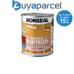 Ronseal 36836 Interior Varnish Quick Dry Satin Medium Oak 750ml RSLIVSMO750