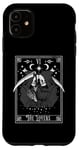 iPhone 11 Vintage Tarot Card The Lovers Grim Reaper Occult Unholy Case