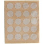 REI - Bouchon à vis Fabriqué en pvc Finition lin Mesures 12120.5mm 40 Unités - talla