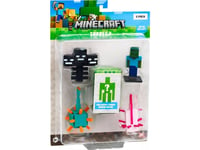 Figurka Minecraft Minecraft 3D Pencil Toppers Figures 5-Pack