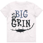 Disney Kids T-Shirt: The Nightmare Before Christmas Big Grin (3-4 Years)