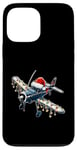 iPhone 13 Pro Max RC Airplane Model Flight Pilot Christmas Hat Xmas Case