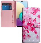 COTDINFOR pour Huawei P30 Lite Coque Portefeuille Effet 3D Peint en Premium PU Cuir Rabat Magnétique Cover FILP Stand Shell Bumper Housse pour Huawei P30 Lite Pink Peach Flower BX.