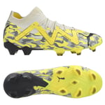 PUMA Future Ultimate FG/AG Voltage - Sedate Gray/Grå/Yellow Blaze ['Gress (FG)', 'Kunstgress (AG)'] Fotballsko unisex