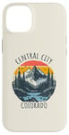 Coque pour iPhone 14 Plus Central City Colorado USA Rétro Montagne Style Vintage