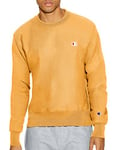 Champion Men's Reverse Weave Sweatshirt, C-Gold, XS