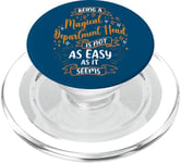 Magical Department Head - Christmas Department Head Women PopSockets PopGrip pour MagSafe