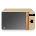 Swan 20L Nordic Digital Microwave with 6 Power Settings 800W,Oatmeal-SM22036LOAT