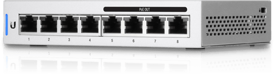 UnifiSwitch 8 GE ports PoE 60W 4 ports with PoE 5-pack